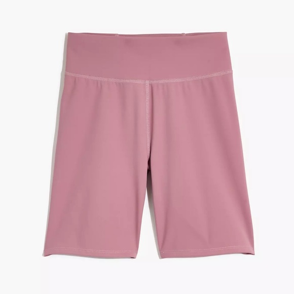 NWT Pink/Mauve MWL Form Madewell biker shorts hidden back pocket for card/ keys - Picture 3 of 10